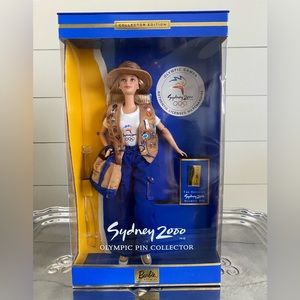 Barbie Sydney 2000 Olympic Pin Collector Vintage